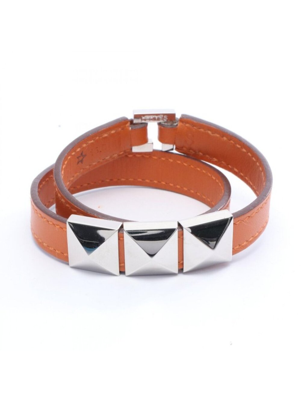 Hermes Bracelet Medallion Collier de Chien Leather
